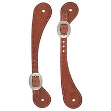 Weaver Leather Men's Shaped Spur Straps